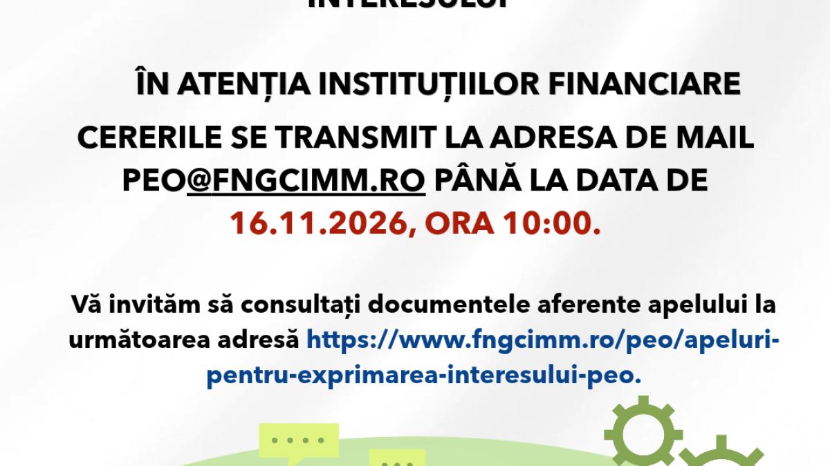 FNGCIMM lansează apel pentru selectarea intermediarilor financiari în sprijinul economiei sociale