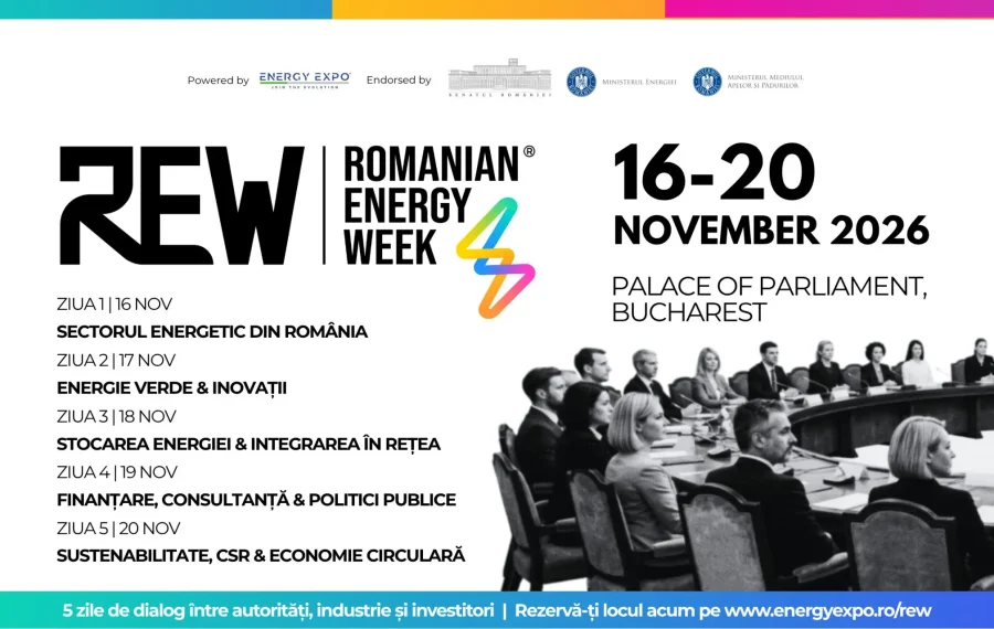 Romanian Energy Week 2026: Evenimentul dedicat transformării sectorului energetic revine în București