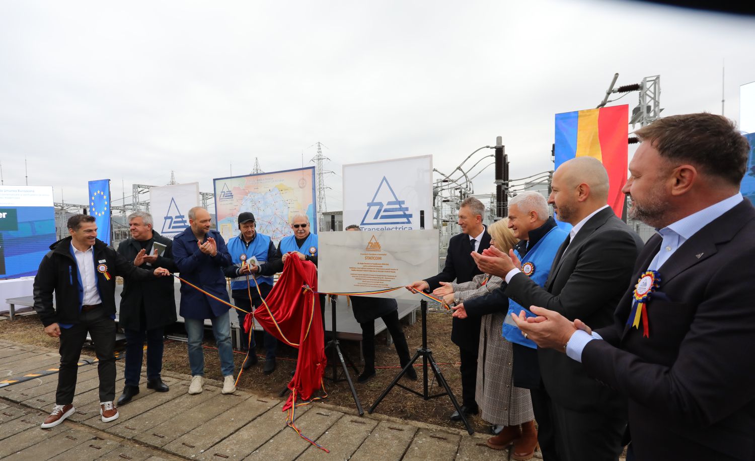 Transelectrica finalizează investiția de 260 de milioane de lei pentru stabilitatea rețelei electrice