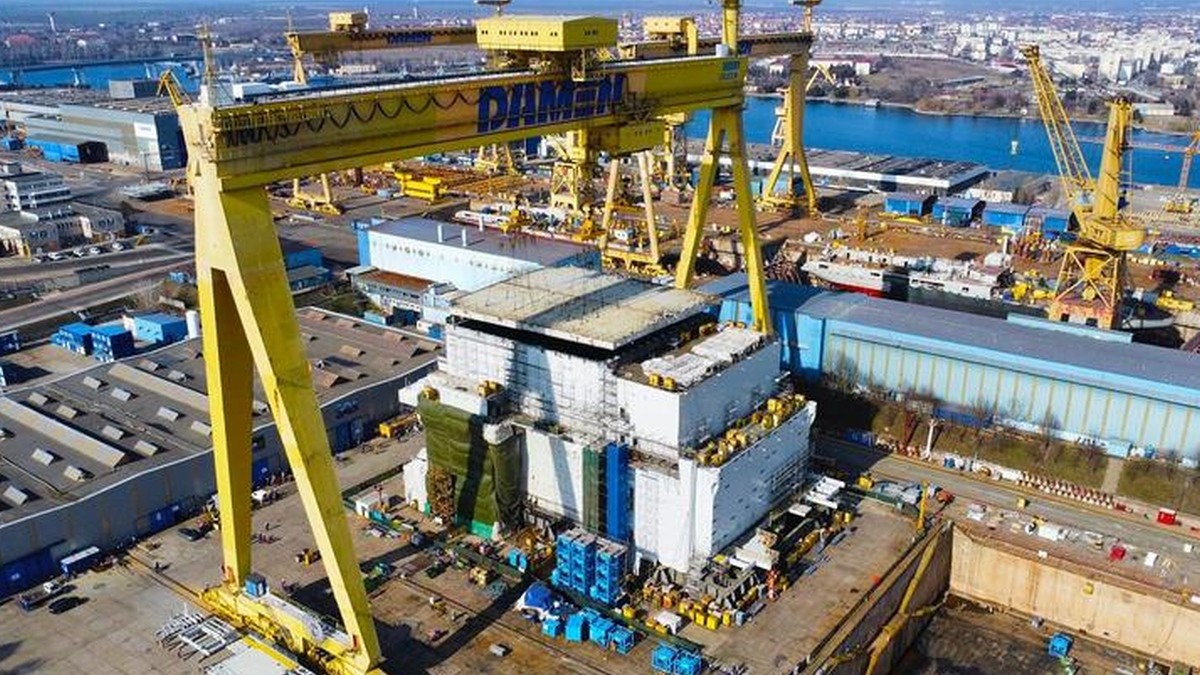 Damen Holding BV contestă în instanță vânzarea Șantierului Naval Mangalia către Rheinmetall