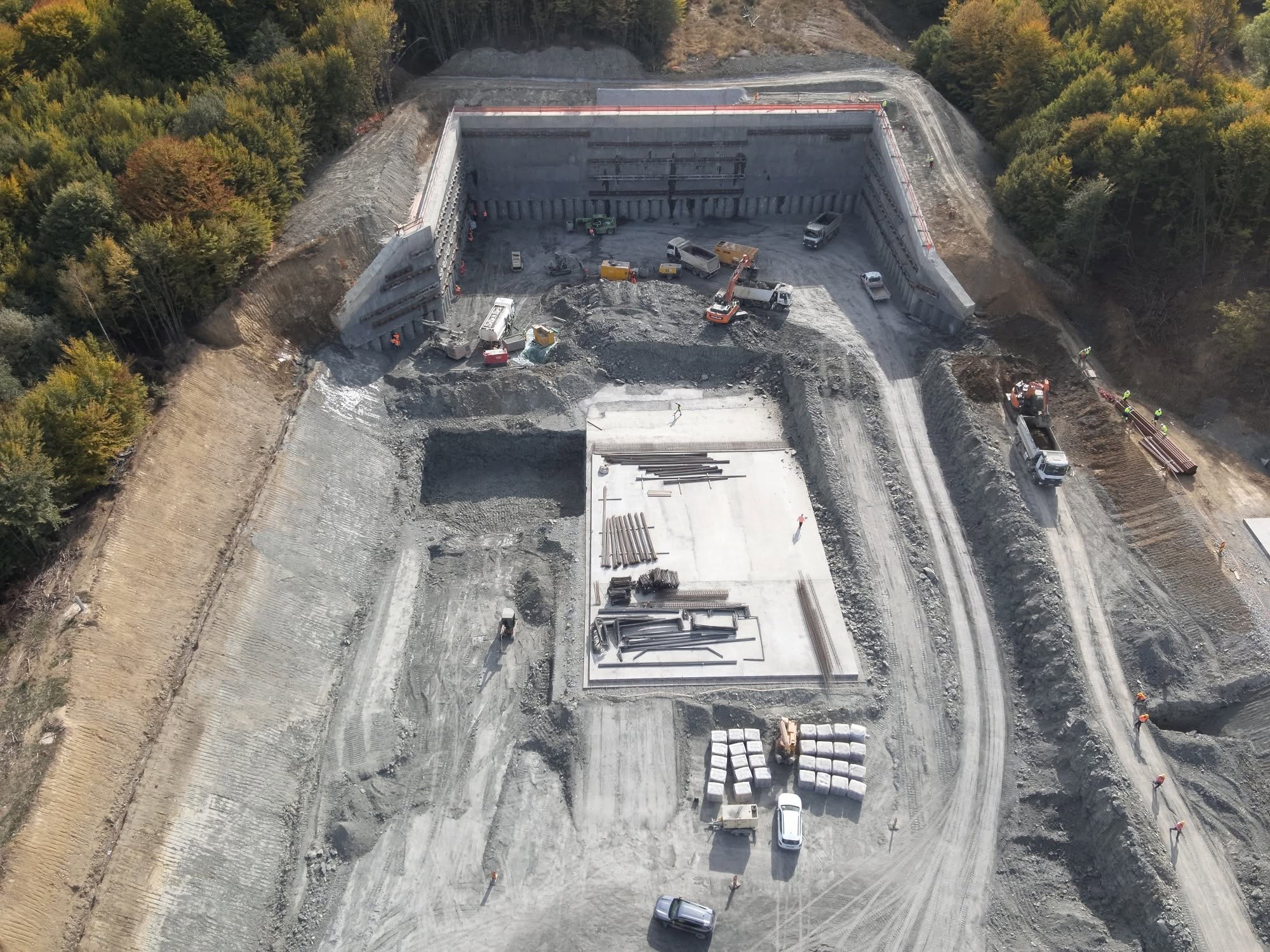 Autostrada A1 Sibiu – Pitești: Începe transportul componentelor pentru tunelul de la Secțiunea 3