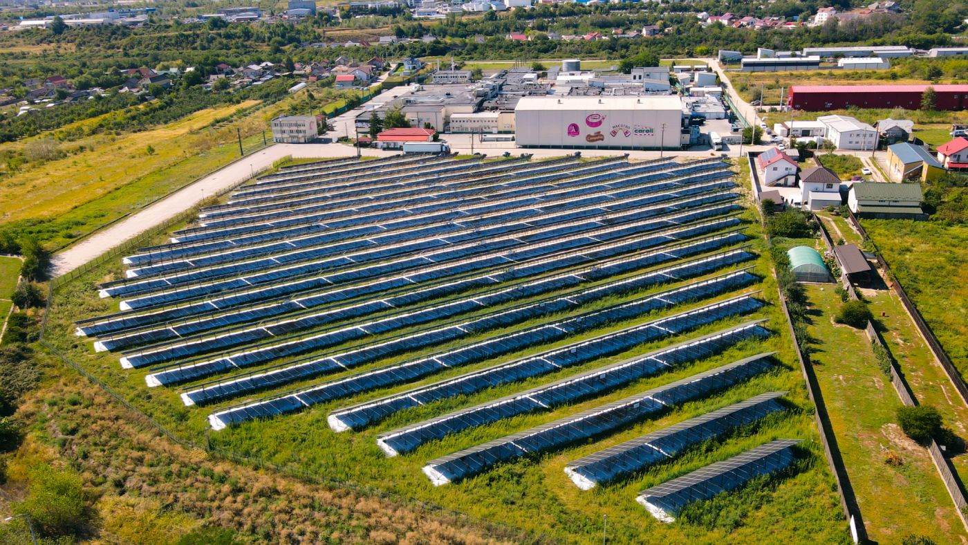 Caroli Foods Group investește într-un parc solar pentru fabrica din Pitești