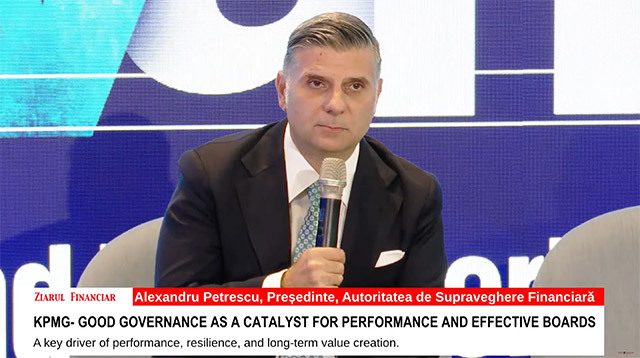 Guvernanța corporativă devine motor de performanță pentru companii și stabilitate a piețelor, conform ASF