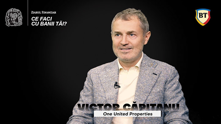 Succesul în afaceri depinde de idei, nu de capital, susține Victor Căpitanu de la One United Properties