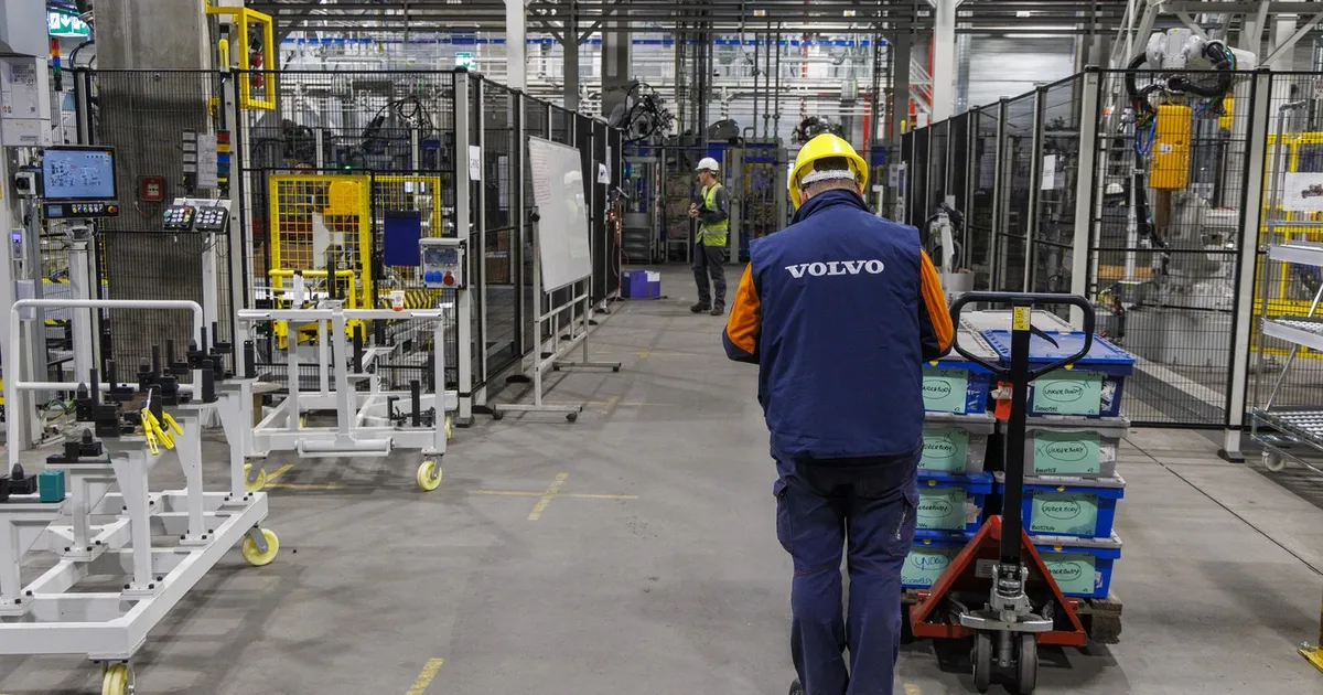 Volvo anunță noi tăieri de personal în Suedia pentru a reduce costurile operaționale