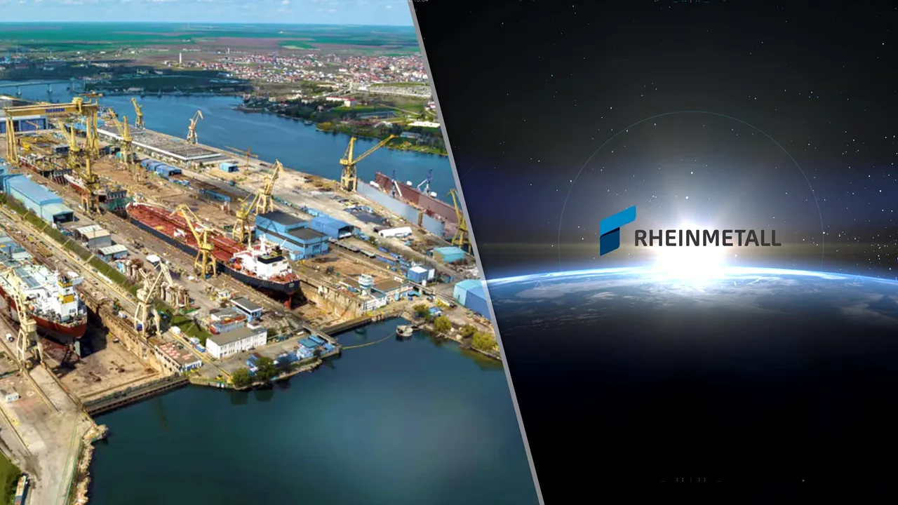 Rheinmetall a solicitat avizul oficial pentru preluarea Șantierului Naval Mangalia