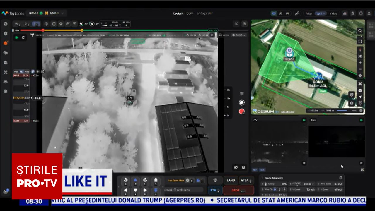 Dronele autonome pot fi utilizate pentru supravegherea obiectivelor industriale și a depozitelor