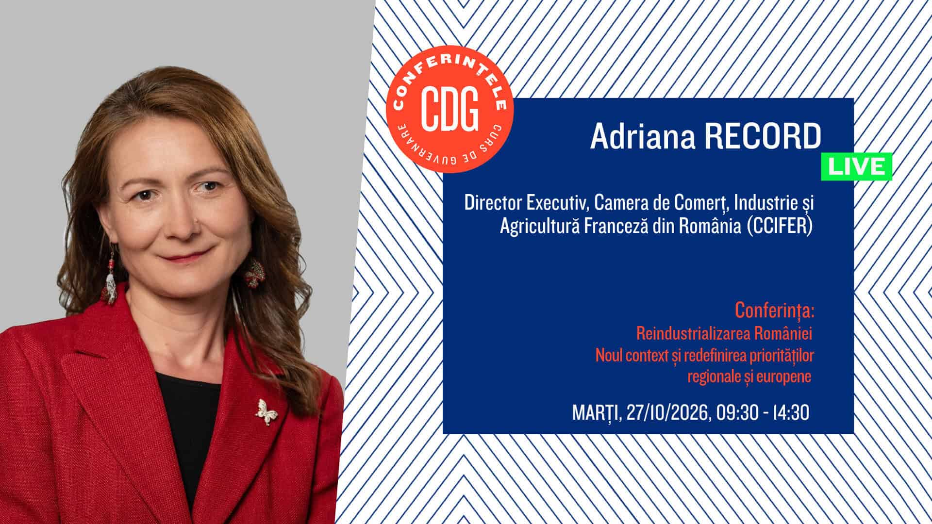 Adriana RECORD: România are nevoie de o strategie industrială pe termen lung pentru a crea valoare adăugată