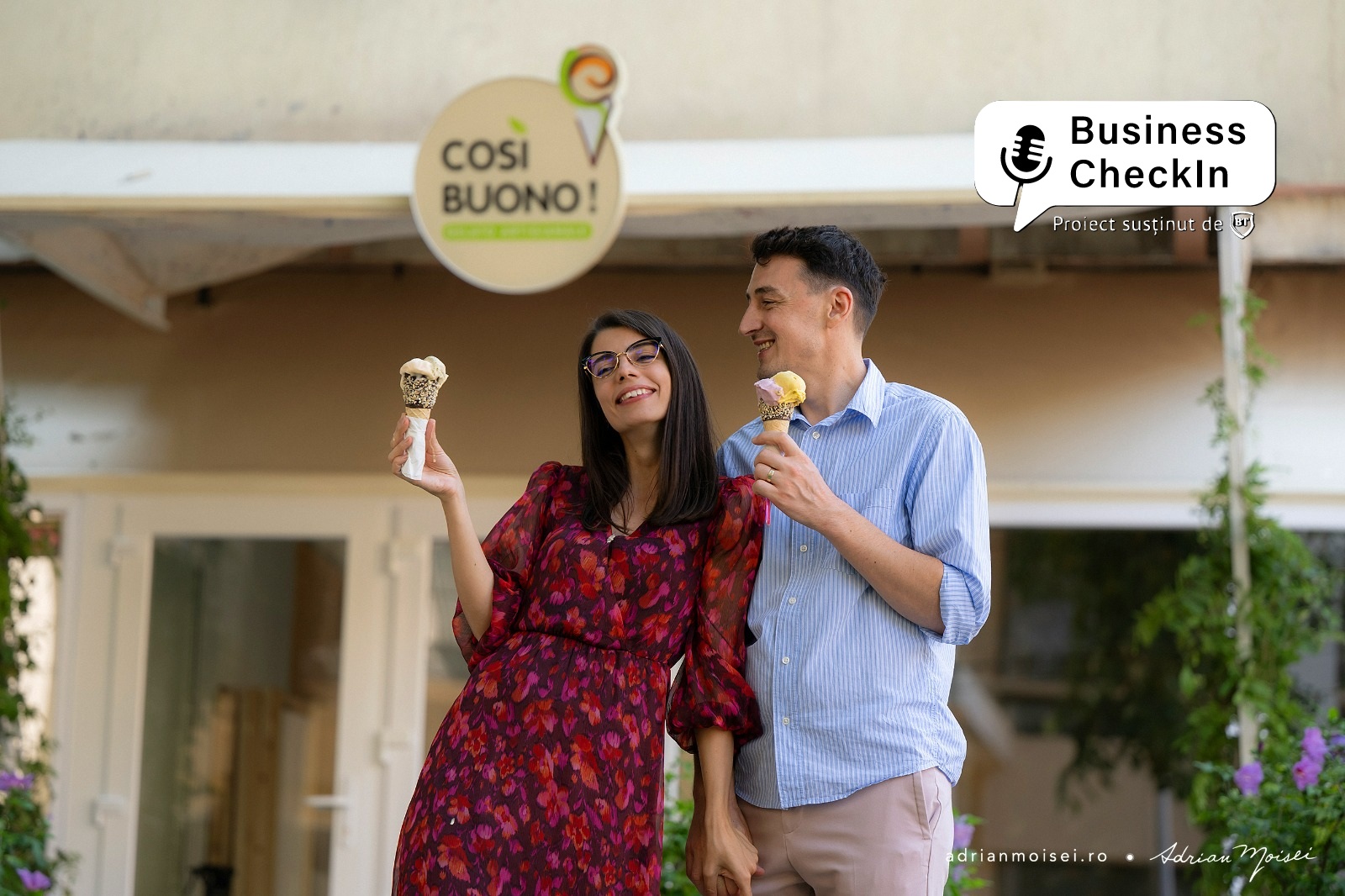 Gelateria Cosi Buono din Iași extinde activitatea prin finanțare BT Mic și un cart mobil