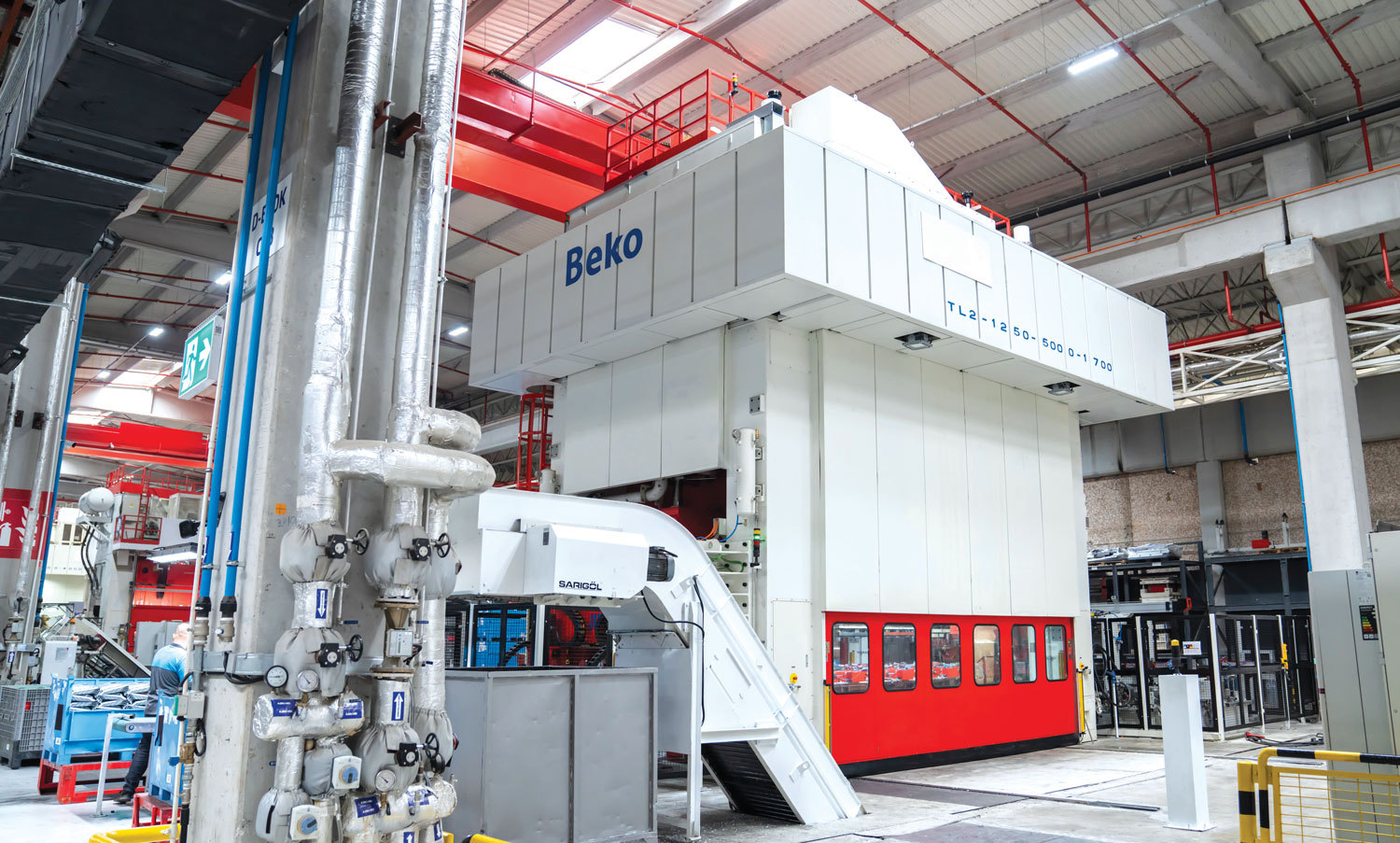 Fabrica Beko din România a servit drept model pentru cea mai mare unitate de producție de mașini de spălat din Europa