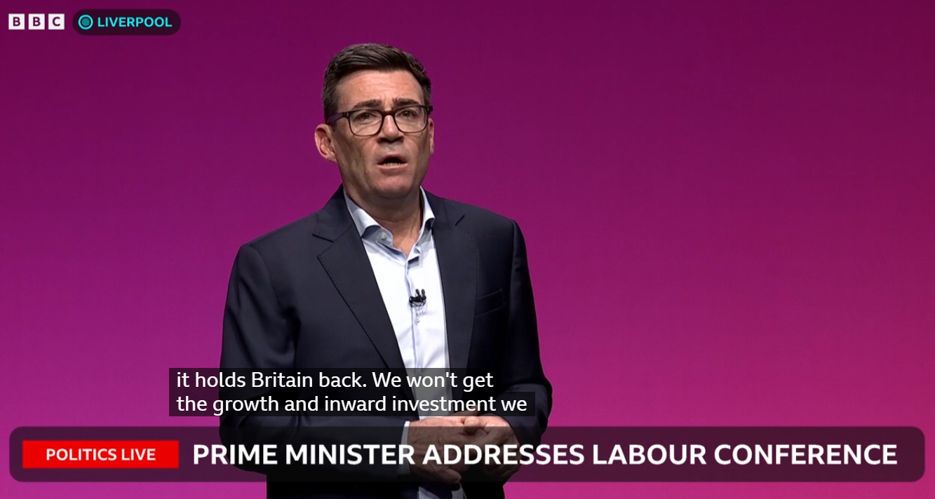 Premierul britanic Andy Burnham propune reforma pensiilor și creșterea rolului statului în economie