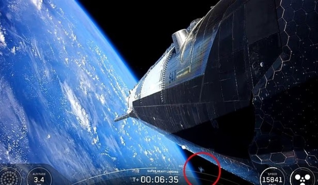Obiect misterios observat în timpul transmisiunii live a lansării navei Starship de către SpaceX