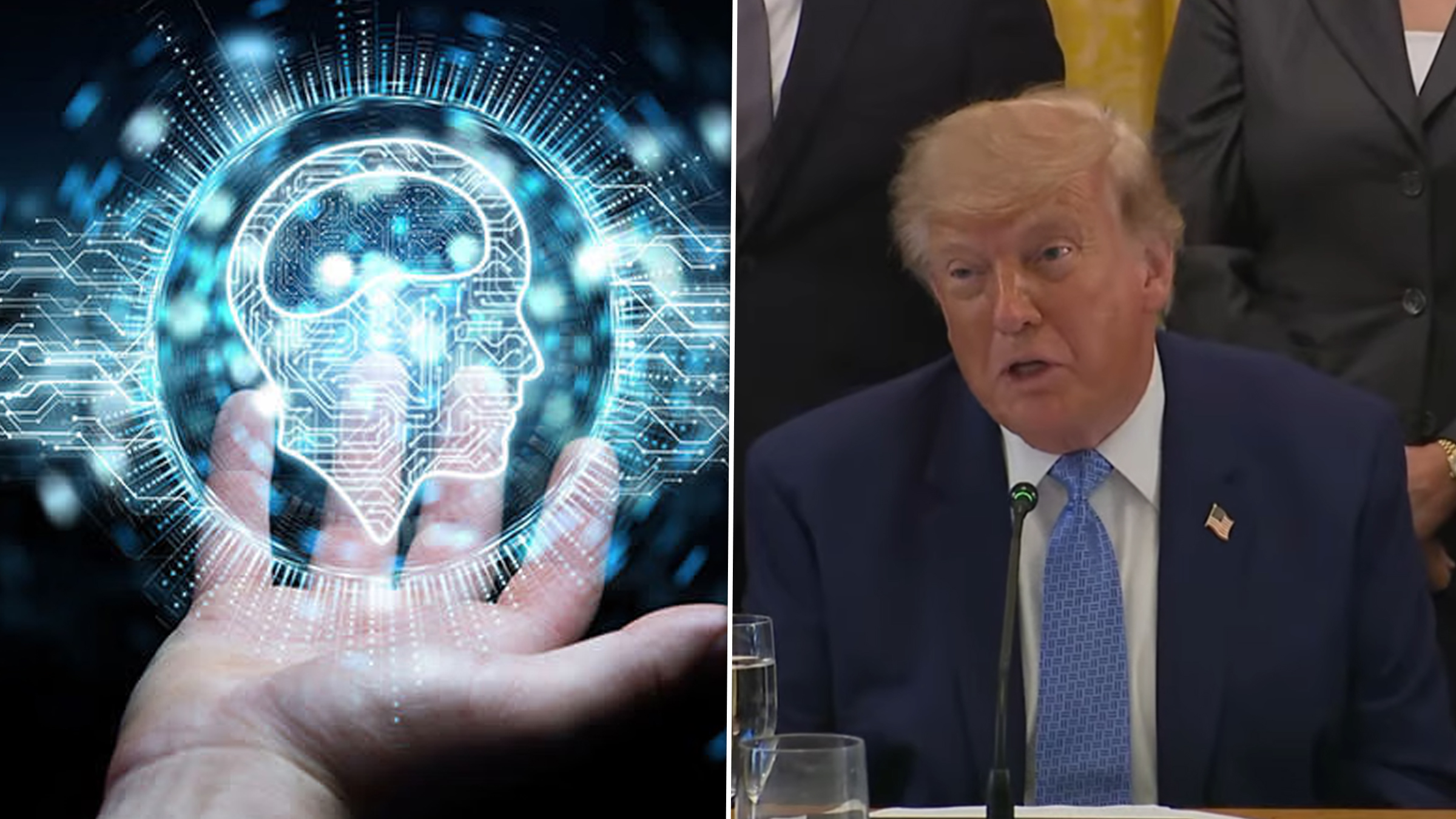 Donald Trump semnează un ordin executiv: Inteligența Artificială este numită de acum „Super Inteligență”