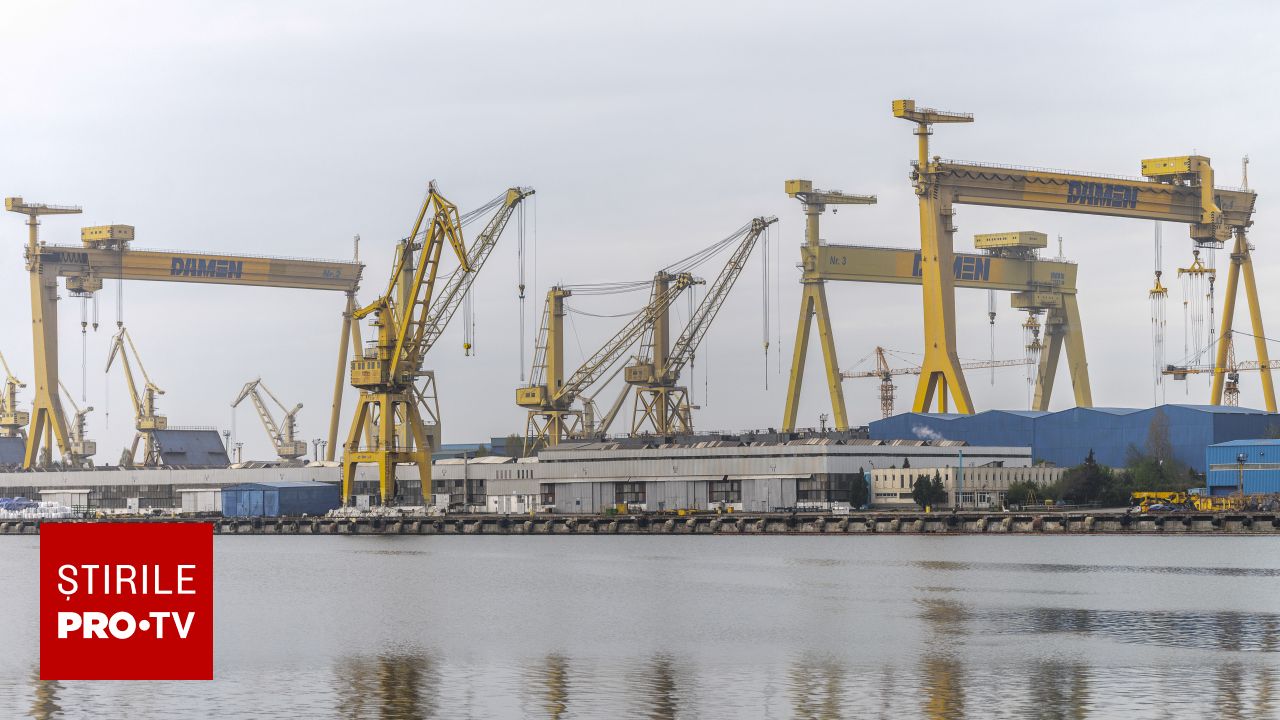 Vânzarea șantierului naval Damen Mangalia: a eșuat a patra licitație, prețul va fi redus la 75%