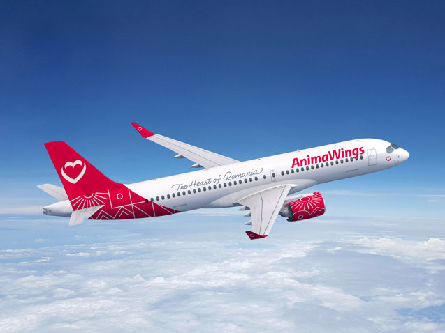 Compania aeriană AnimaWings suspendă toate zborurile după solicitarea de insolvență