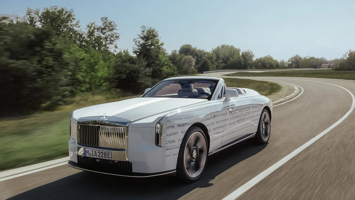 Rolls-Royce începe testarea pentru Project Nightingale, un model electric ultra-exclusivist