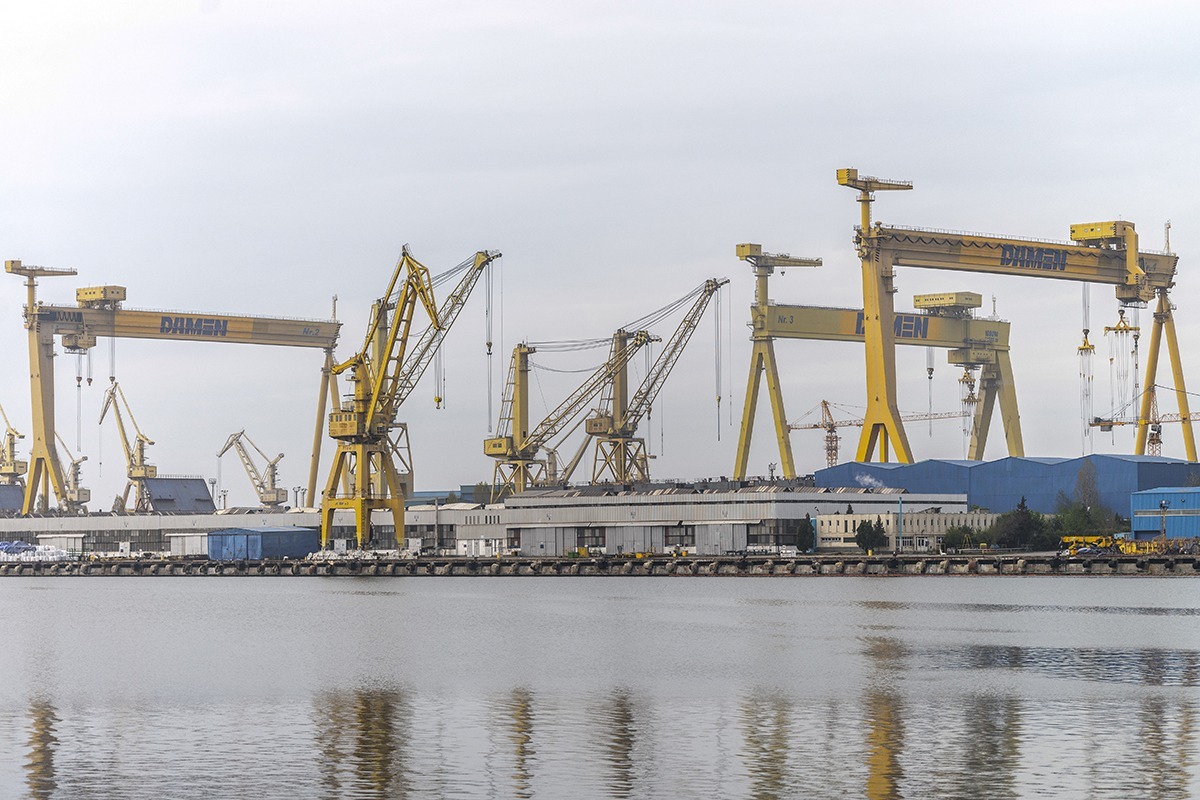Vânzarea Șantierului Naval Mangalia: a eșuat a patra licitație, prețul scade la 138 de milioane de euro