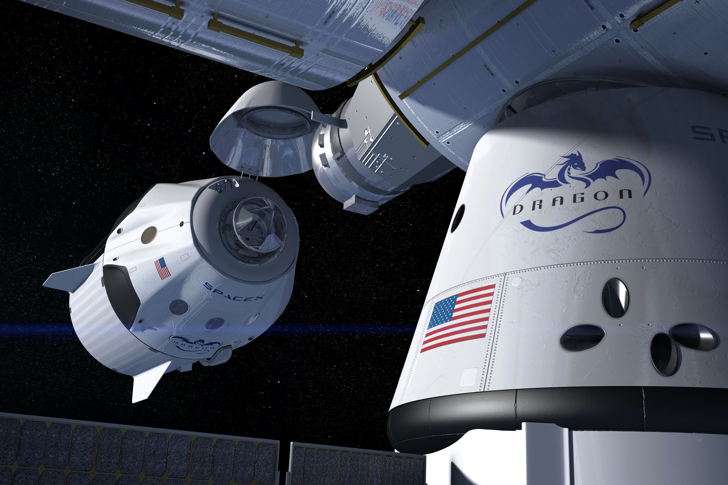 SpaceX stabilește un record pentru navele spațiale americane în drumul către ISS