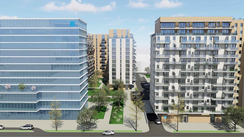 AFI România dezvoltă un complex imobiliar masiv în spatele mall-ului AFI Cotroceni