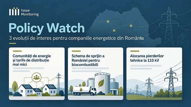 Noutăți în reglementarea energetică: Tarife reduse pentru comunități și acces facil la fonduri pentru biocombustibili
