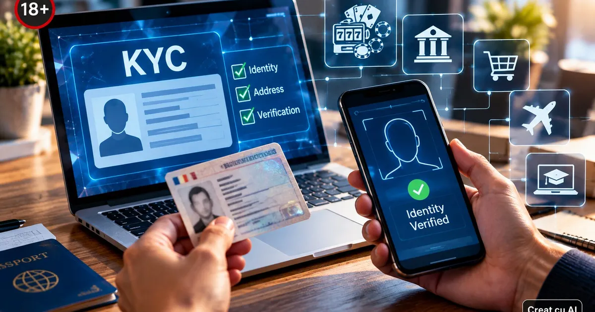 Mecanismul KYC: Cum funcționează verificarea identității în serviciile digitale și domeniile utilizate
