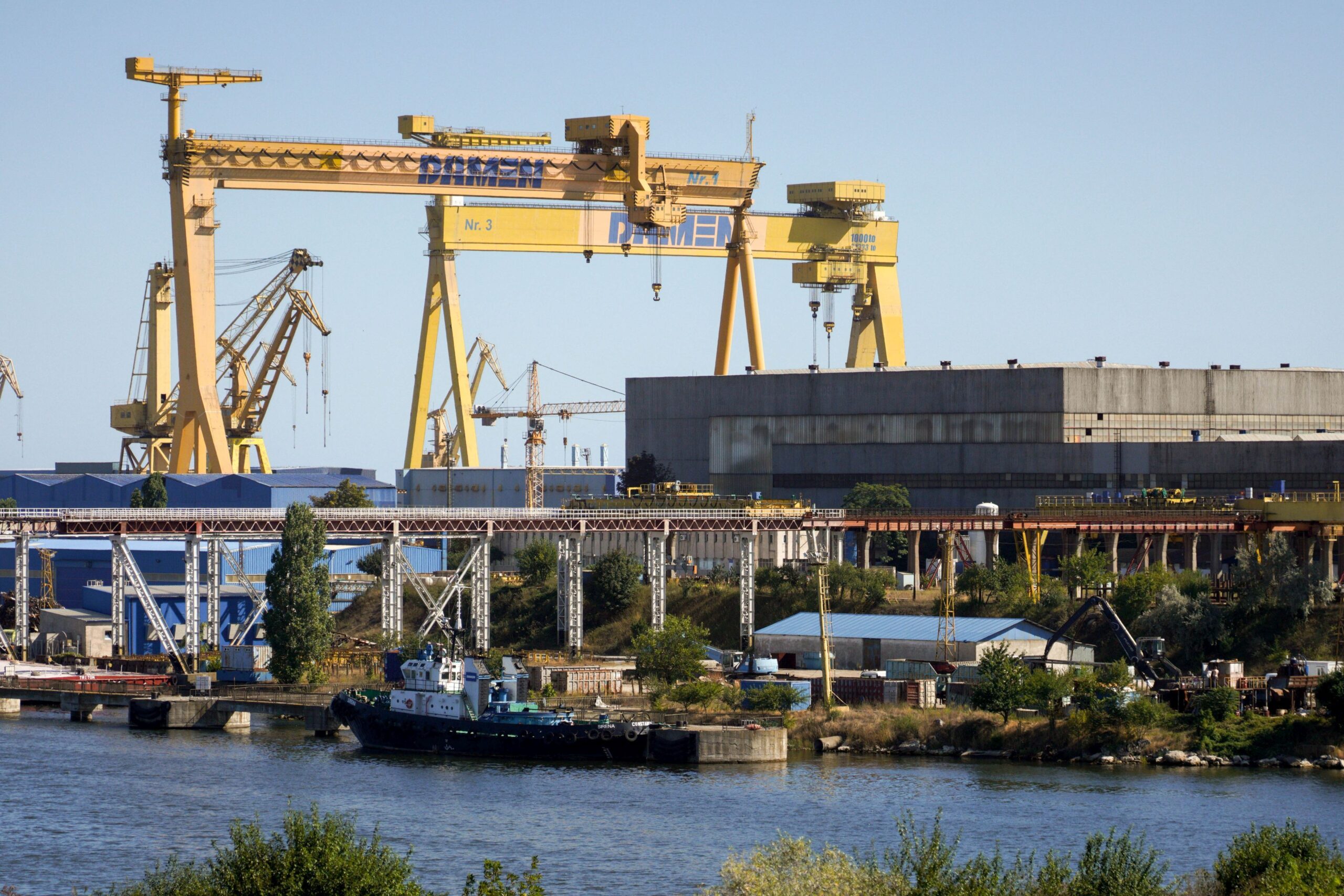 Șantierul naval Mangalia este vândut grupului Rheinmetall pentru 138 de milioane de euro