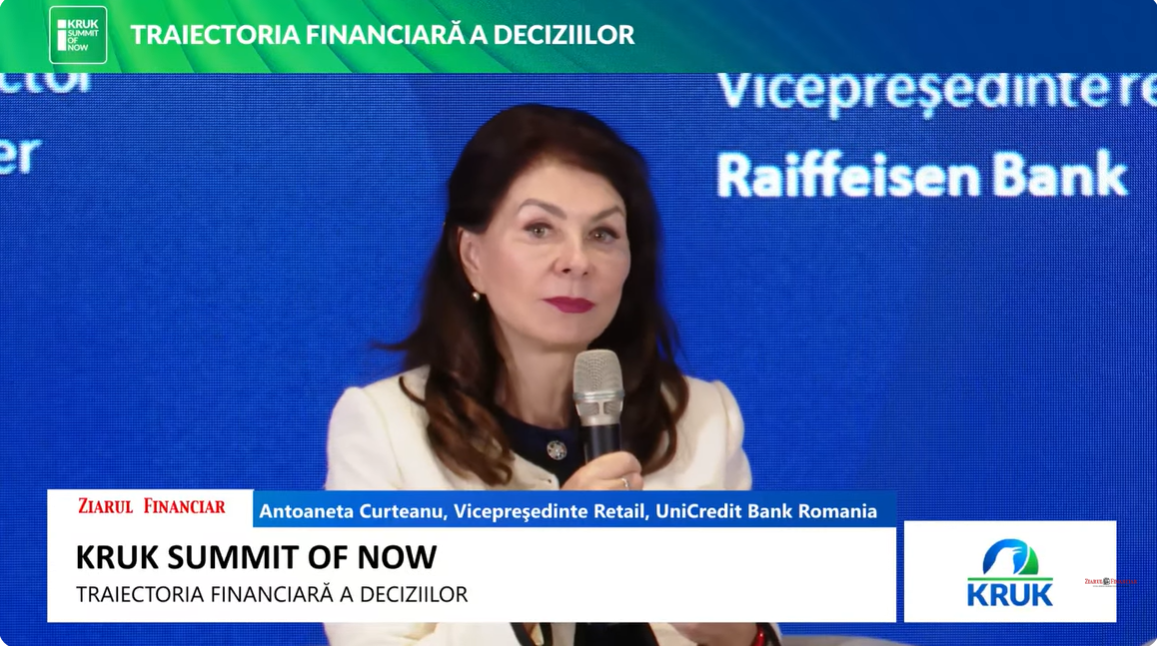 Antoaneta Curteanu: Nivelul de cunoștințe financiare ridicate în România este de doar 12%