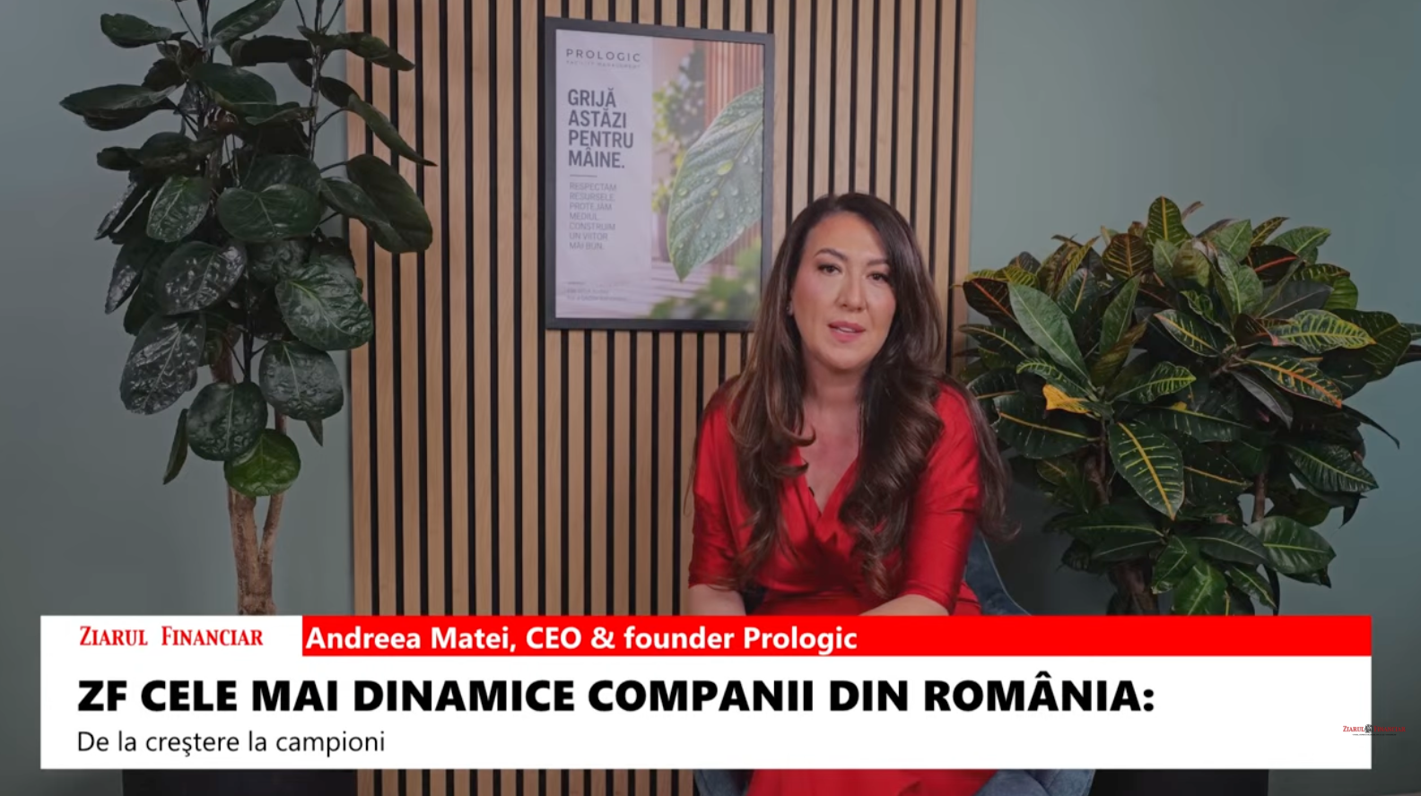 Andreea Matei, CEO Prologic: Cel mai periculos moment pentru o companie este certitudinea succesului trecut