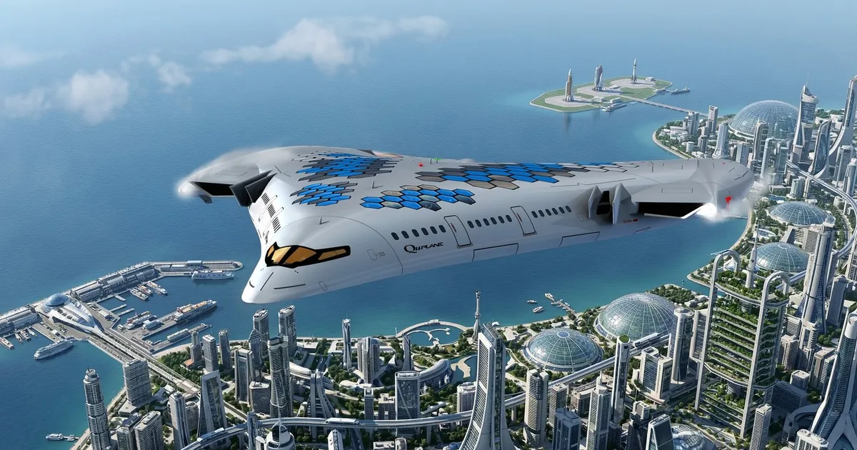 QuPlane: noul avion supersonica ce poate reduce timpul de zbor între Londra și New York la 2 ore