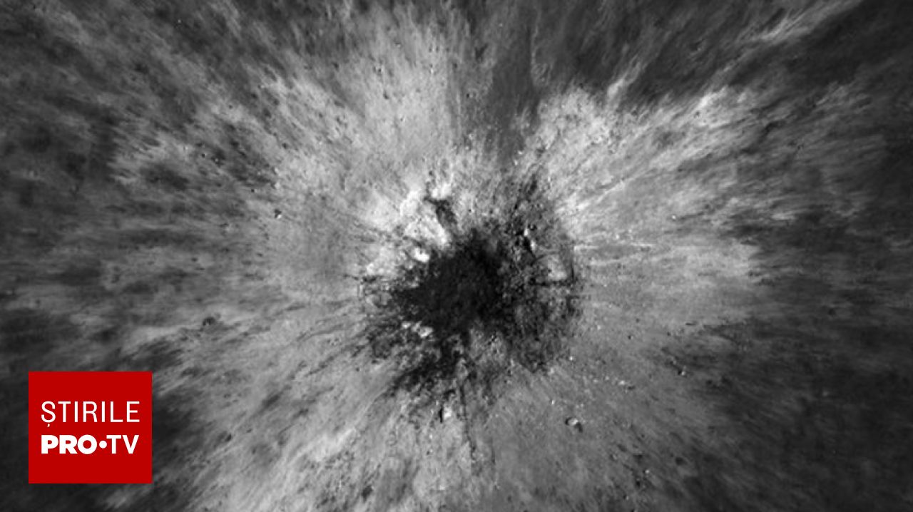 Un crater uriaș a fost descoperit pe Lună: este cel mai mare eveniment recent identificat în sistemul solar