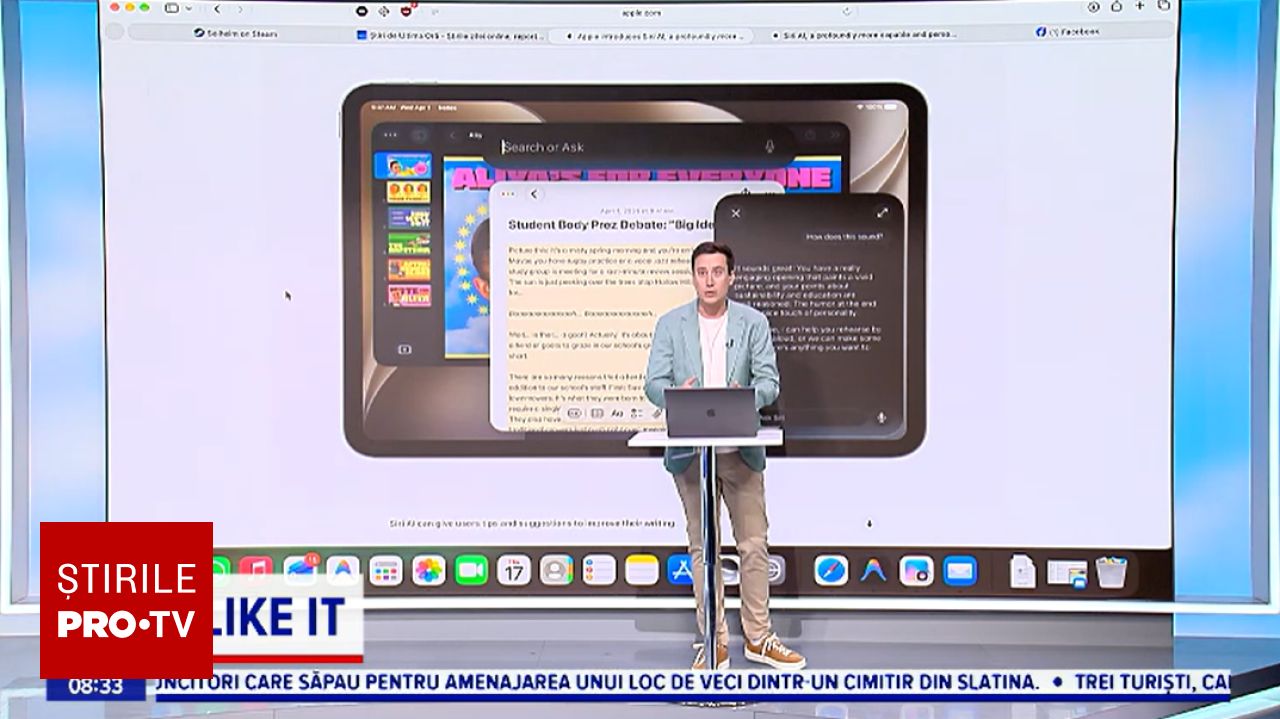 Siri AI este disponibilă pe MacBook în Europa, cu funcții integrate de inteligență artificială