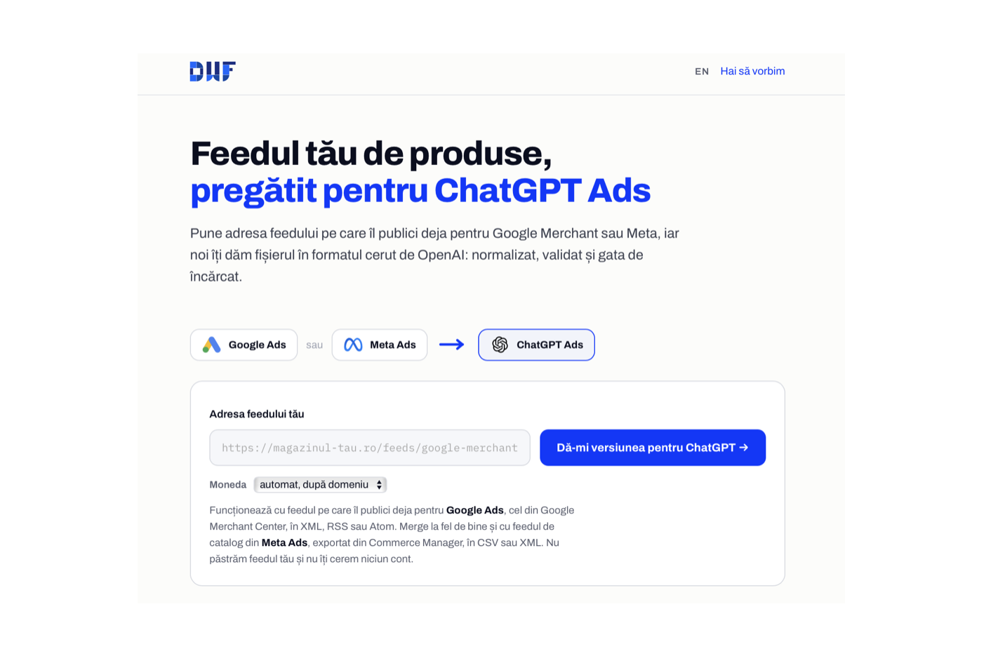 Soluție gratuită pentru magazinele online care vor să utilizeze ChatGPT Ads în România