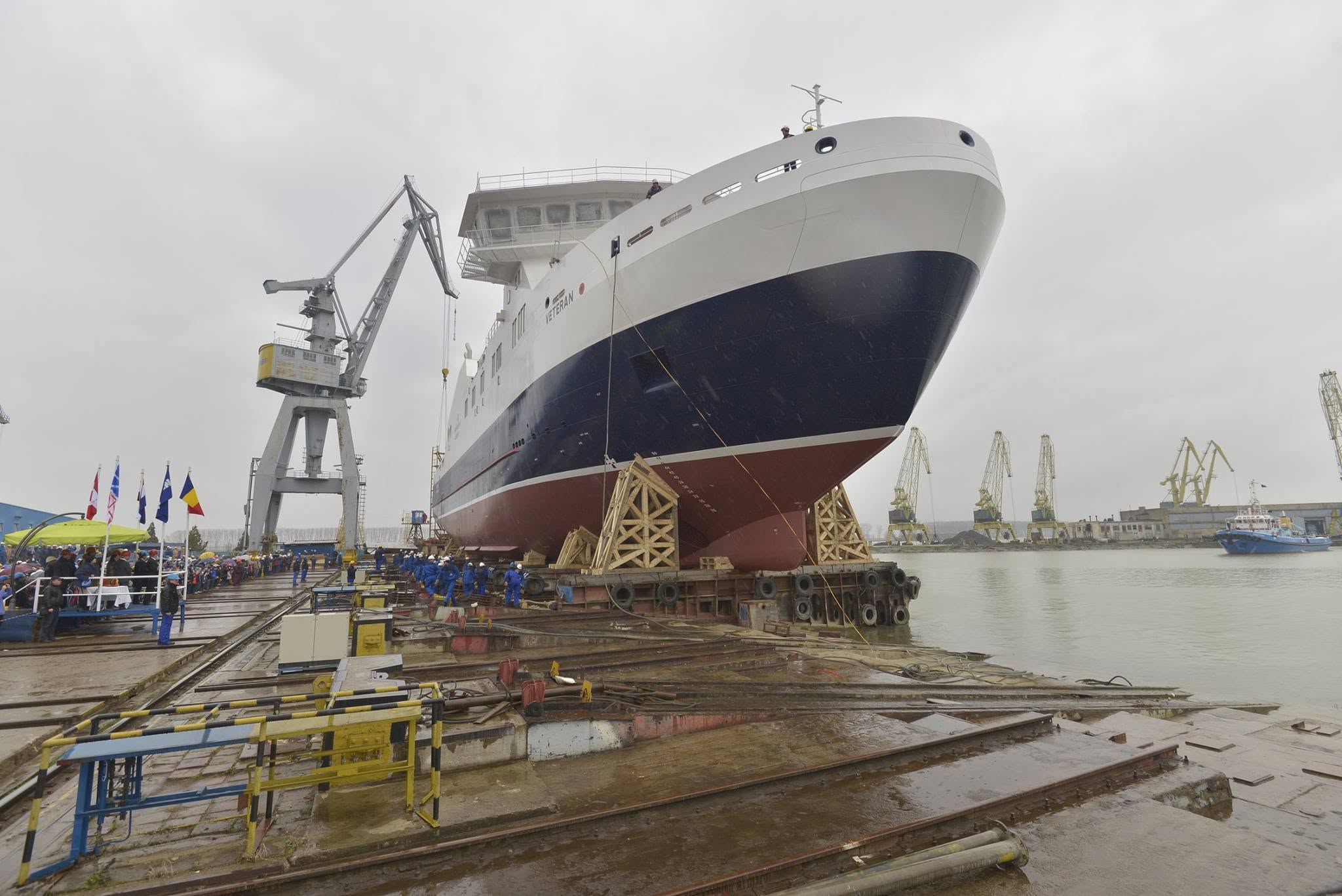 Industria șantierelor navale din România în declin: cifra de afaceri a scăzut cu peste jumătate de miliard de lei