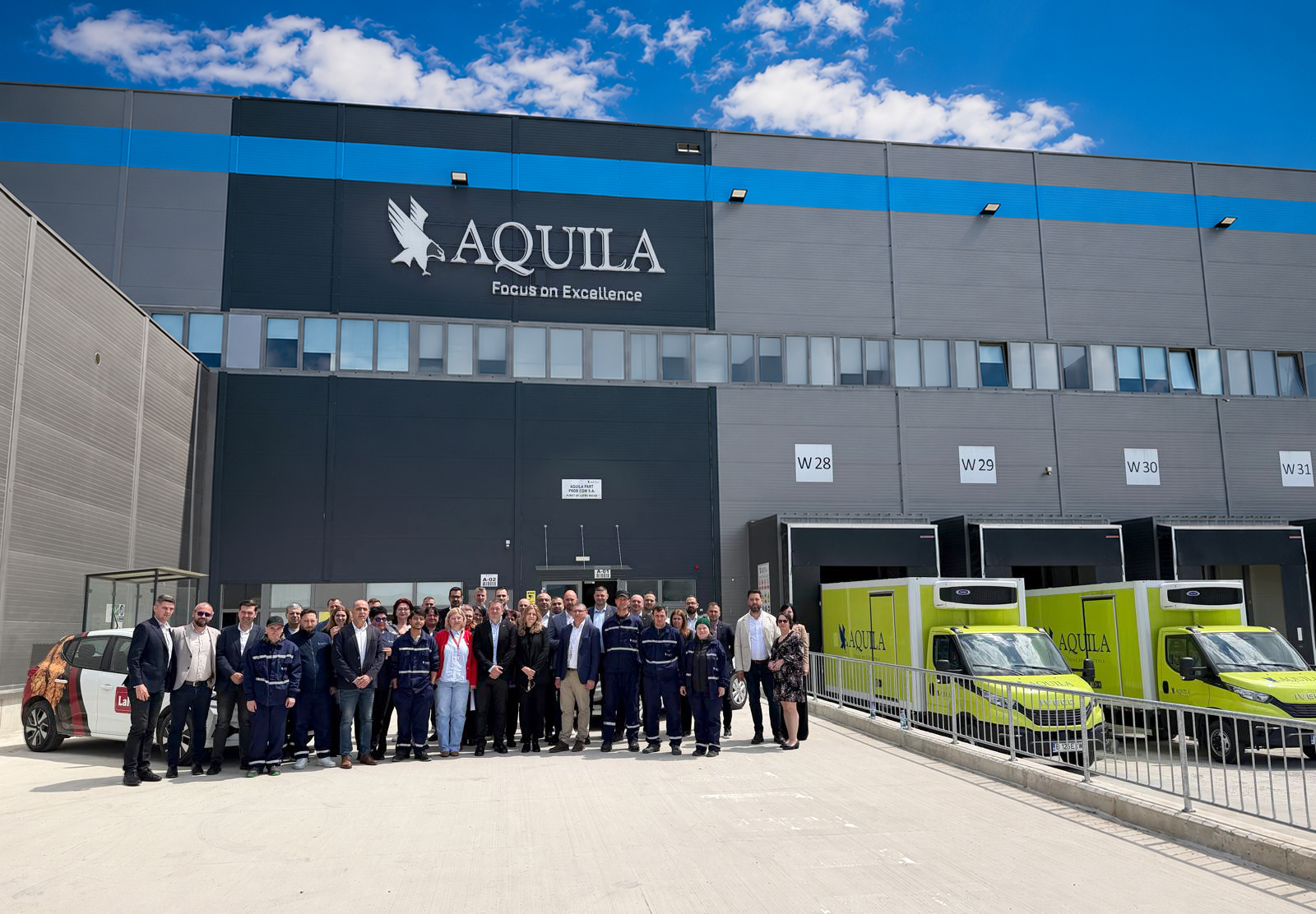 AQUILA începe fuziunea prin absorbție a companiei Parmafood Group Distribution