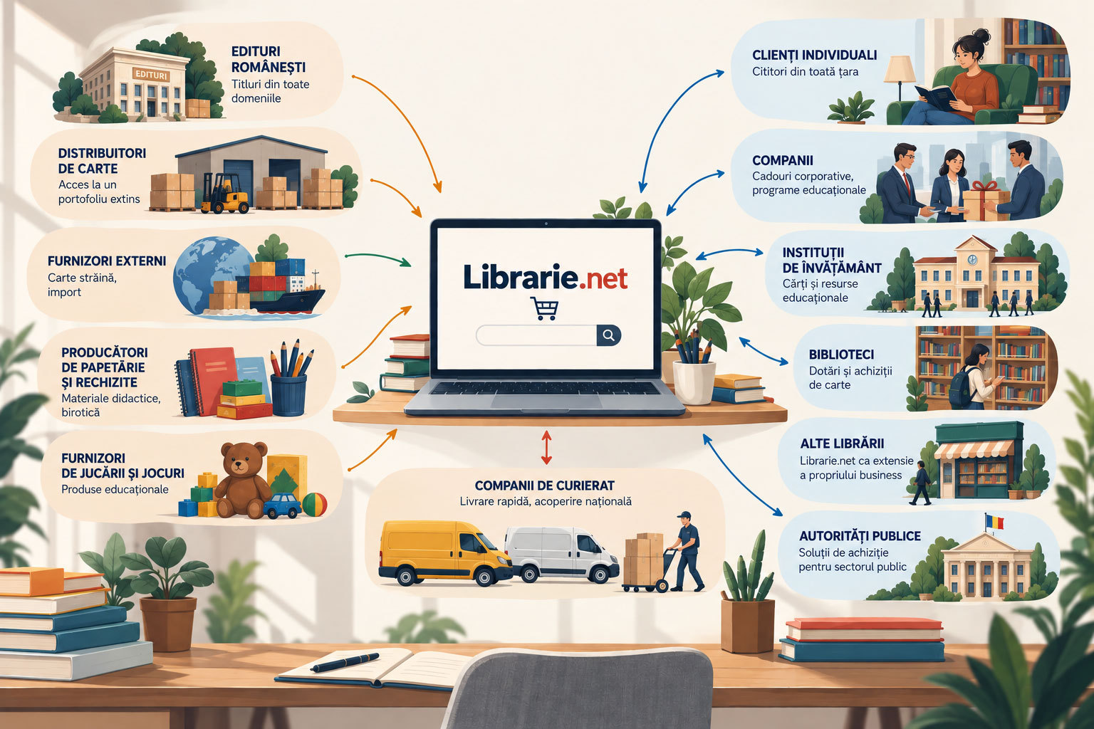 Librarie.net a ajuns la un portofoliu de peste 100.000 de produse și afaceri de 28 milioane lei