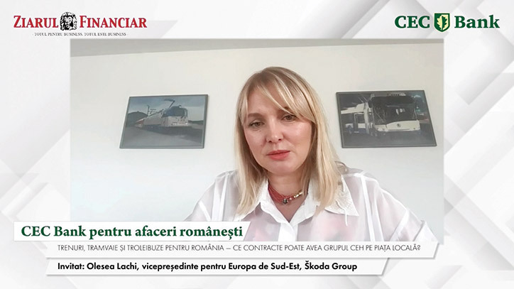 Škoda Group pregătește intrarea pe piața feroviară din România prin modelul de mentenanță aplicat în Bulgaria