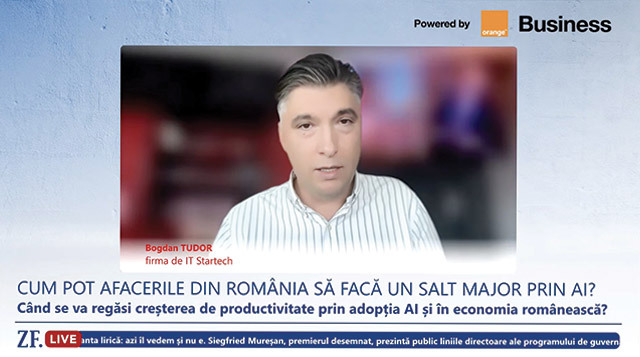 Bogdan Tudor: Inteligența artificială reprezintă o schimbare de paradigmă, nu doar un salt de productivitate