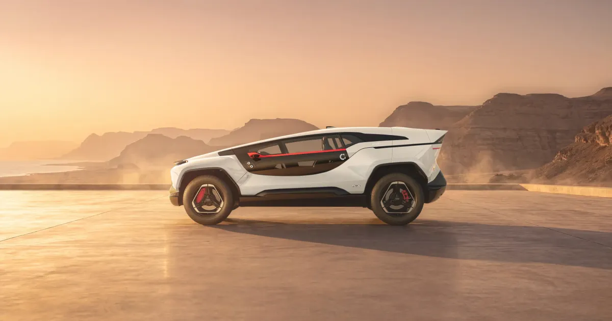 Arabia Saudită lansează industria auto electrică: primele modele Ceer au 1.100 de cai putere