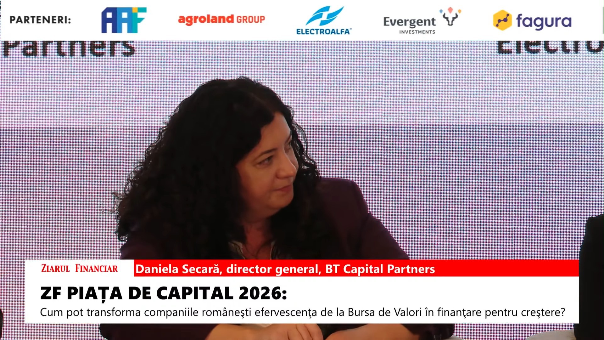 Daniela Secară despre volatilitatea bursei: Perioada actuală este normală după ani de creștere