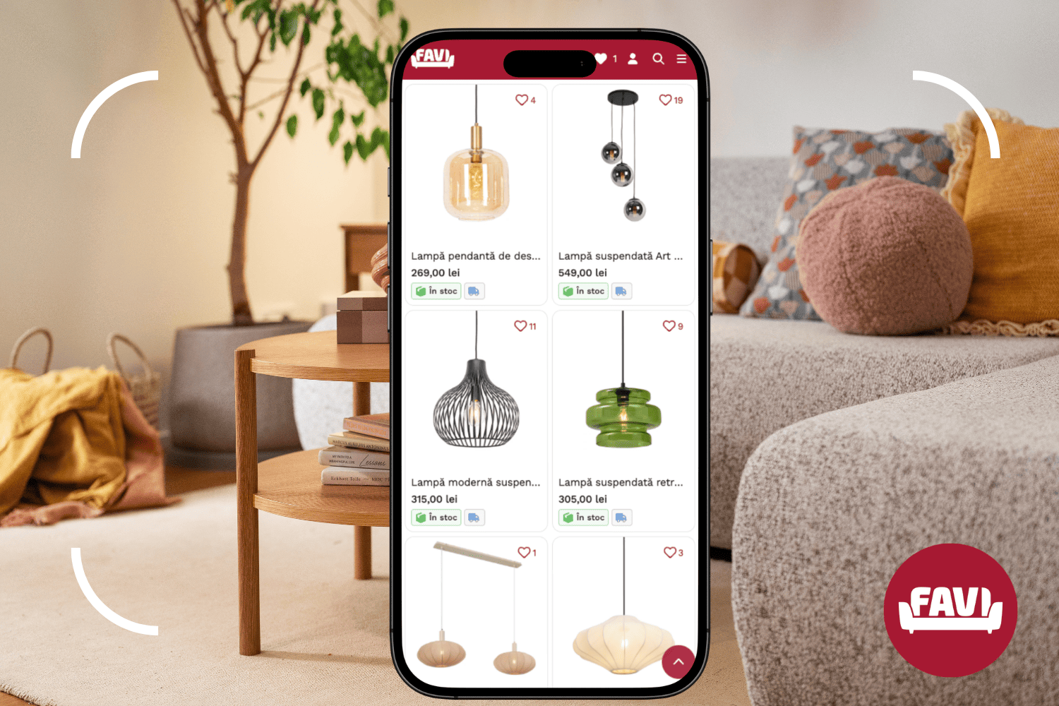 Platforma FAVI devine motor de căutare pentru mobilier în România, cu aproape jumătate de milion de produse