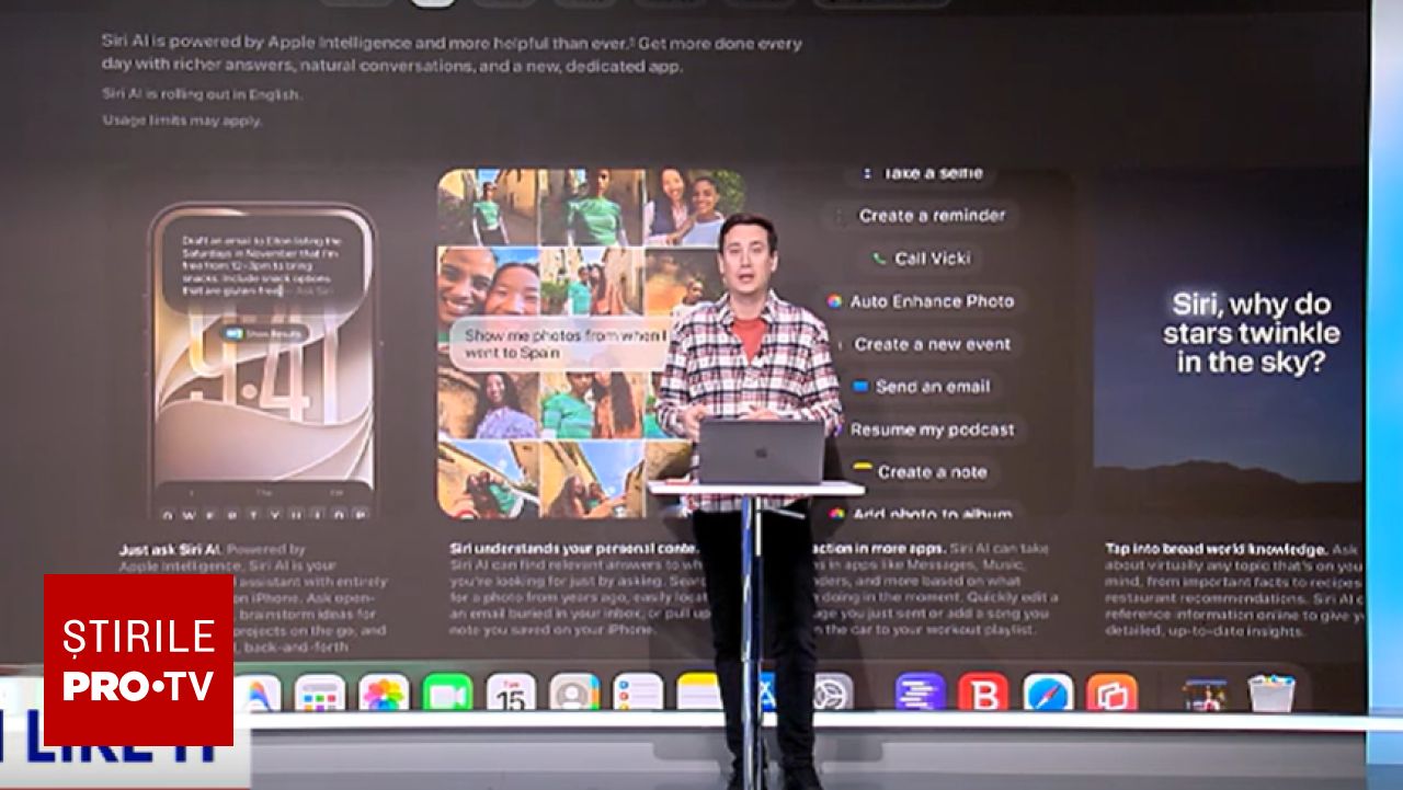 Apple introduce iOS 27 și actualizări pentru macOS: Siri devine un asistent mai inteligent