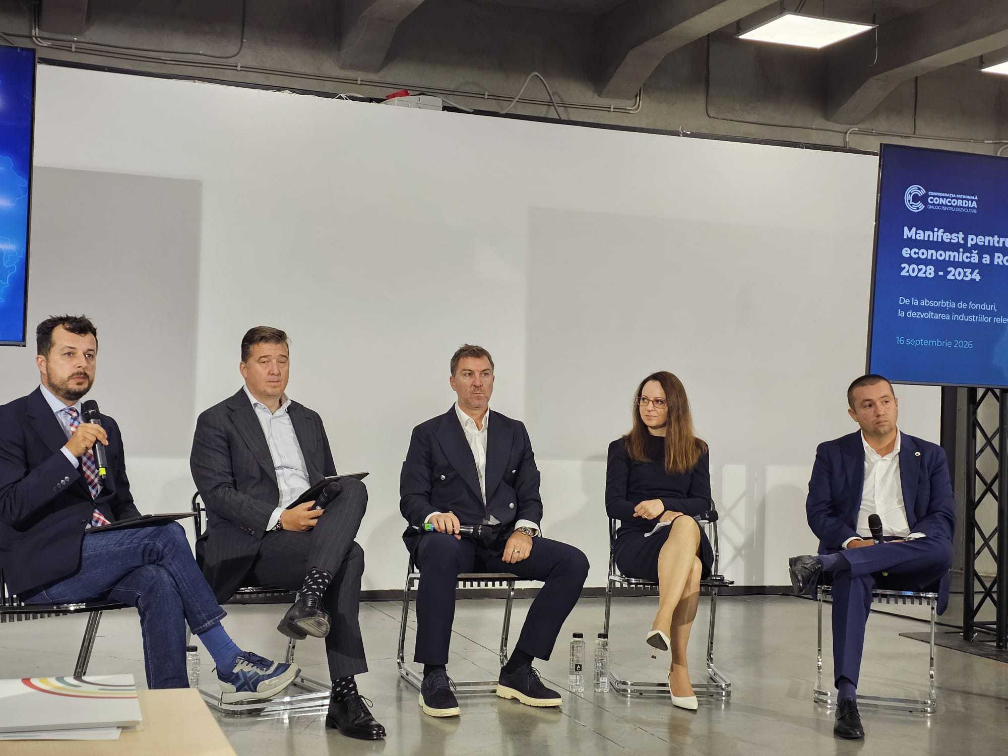 Concordia cere o schimbare de paradigmă pentru a crește competitivitatea economiei românești